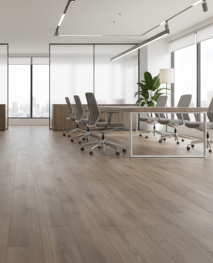 Coleção BUILD em ambiente corporativo