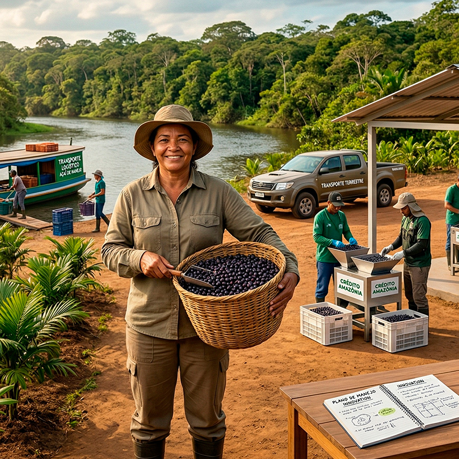 Produção, crédito, trabalho e renda