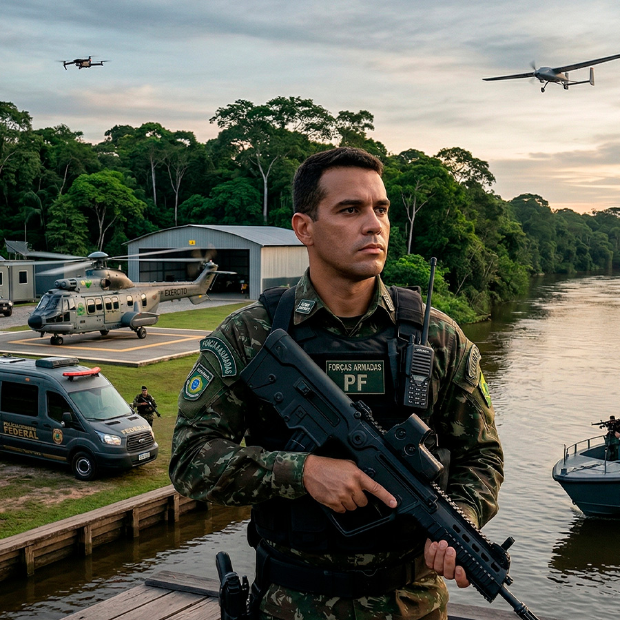 Combate ao crime organizado na Amazônia